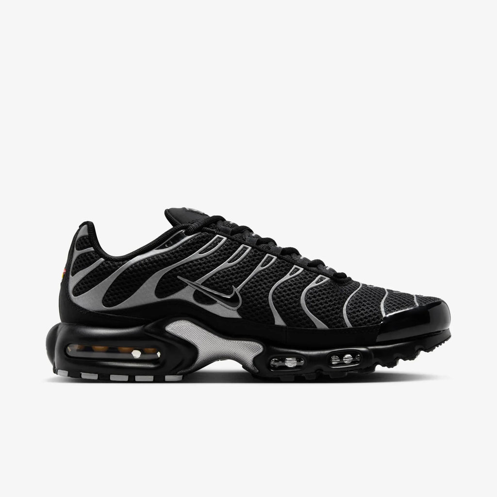 Nike Air Max Plus Premium Black Reflective Silver
