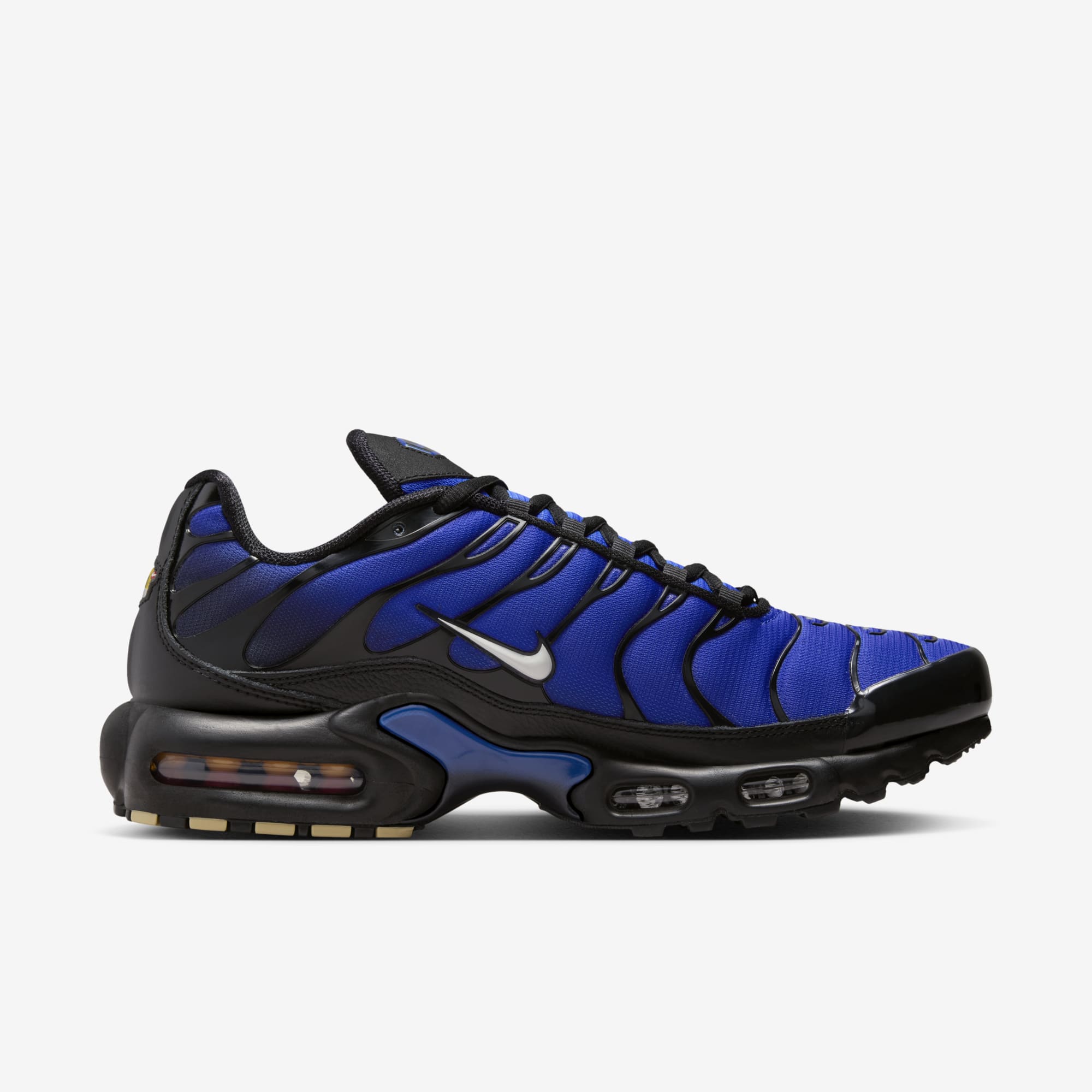 Nike Air Max Plus Premium Black Racer Blue